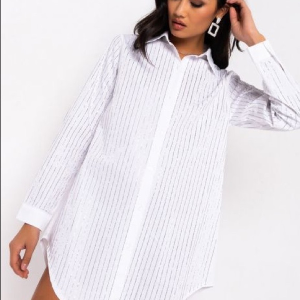 Akira — Sequin Shirt